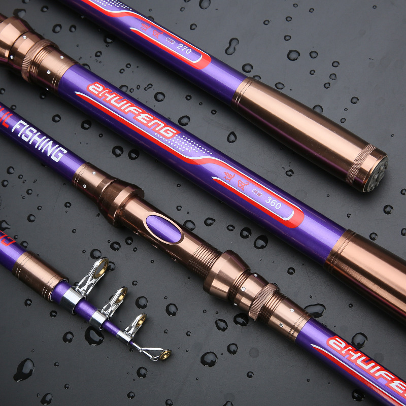 Sunflower 6 Layers Telescopic Sea Rod, Long Cast Spinning Fishing Rod 2.1M-4.2M thumb 3