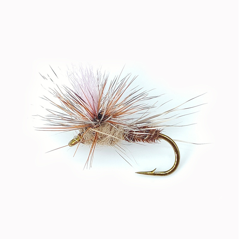 Sunflower Parachute Adams Dry Fly Fishing Flies, Artificial Parachute Adams Lure for Trout, Bass Fly Fishing thumb 15