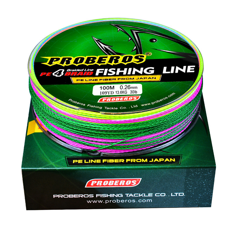 Sunflower 4 Strand PE Braided Fishing Line 100M Wear Resistant For Lure & Saltwater Fishing thumb 8