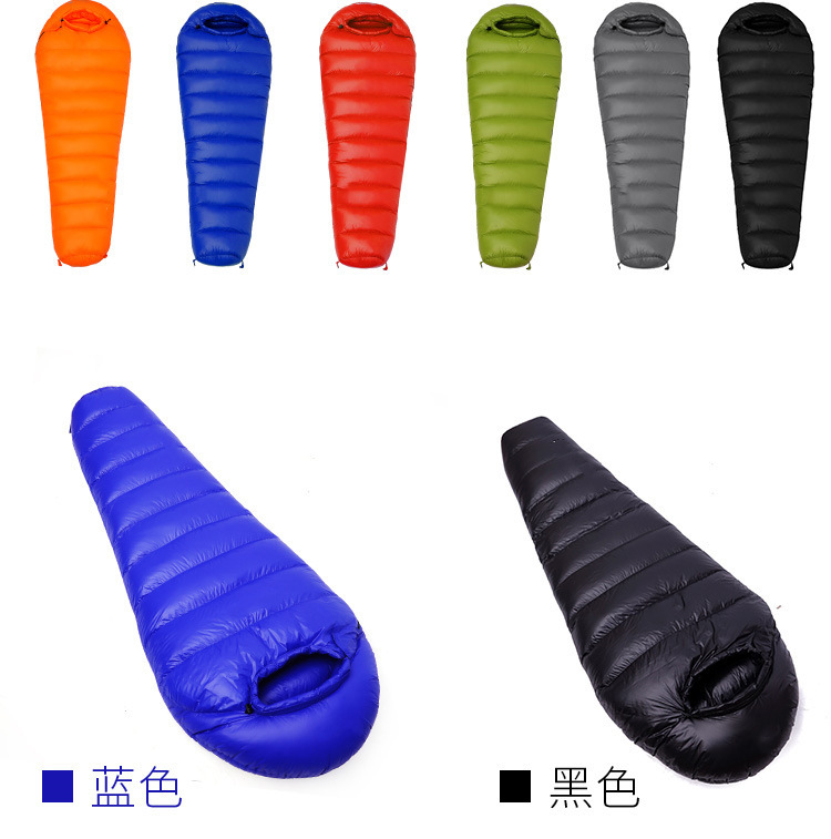 Sunflower Mummy Style Goose Down Sleeping Bag for Adult Winter Camping thumb 6