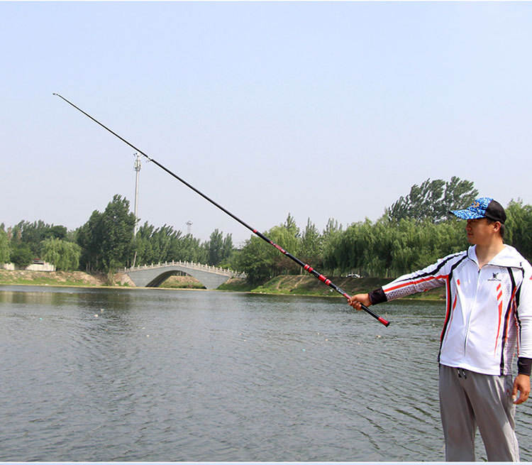 Sunflower Carbon Telescopic Surf Casting Rod, Extra Hard Power Anchor Fishing Rod 2.1m-4.5m thumb 16