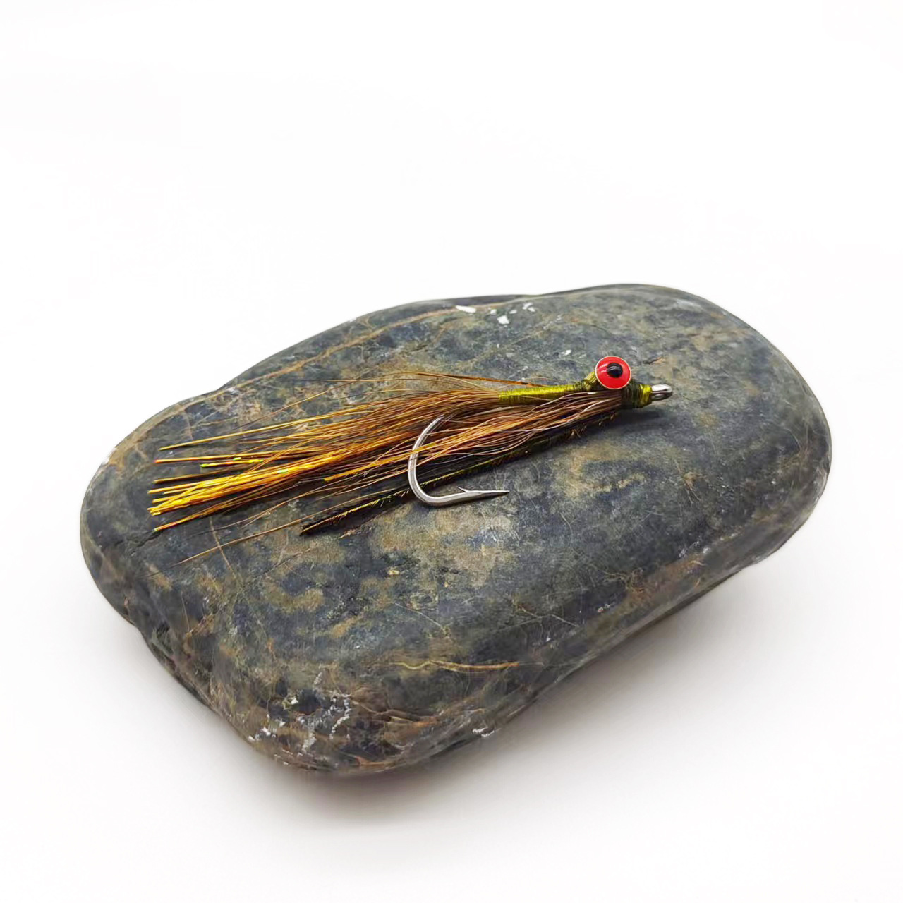 Sunflower Crazy Charlie Minnow Streamer Fly Fishing Flies, Hand‑Tied Artificial Streamer Lure for Trout, Pike, Bass Freshwater & Saltwater Fly Fishing thumb 4