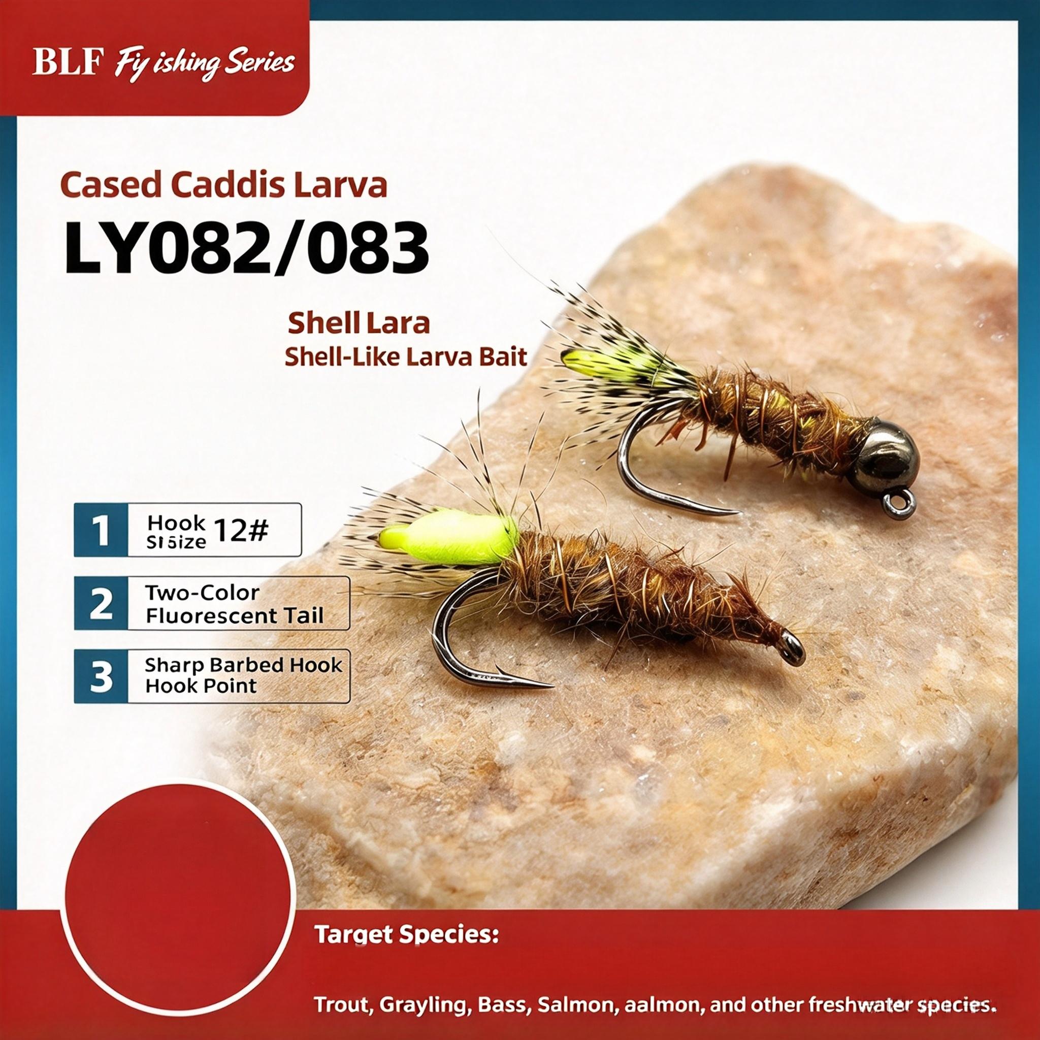 Sunflower CDC Midge Nymph Fly Fishing Flies, Bead‑Head Sinking Artificial Nymph Lure for Minnow, Trout, White Bass Freshwater Fly Fishing thumb 3