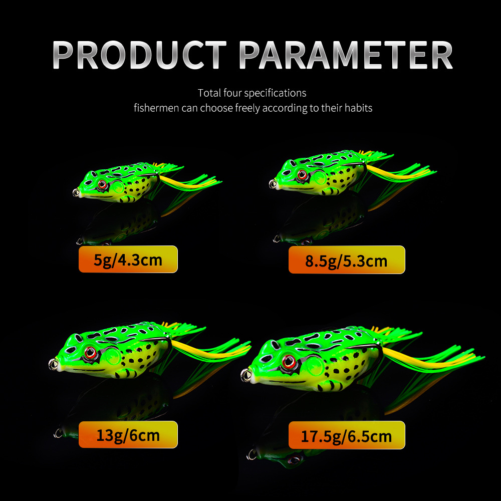 Sunflower Frog Topwater Lure FR030 thumb 15