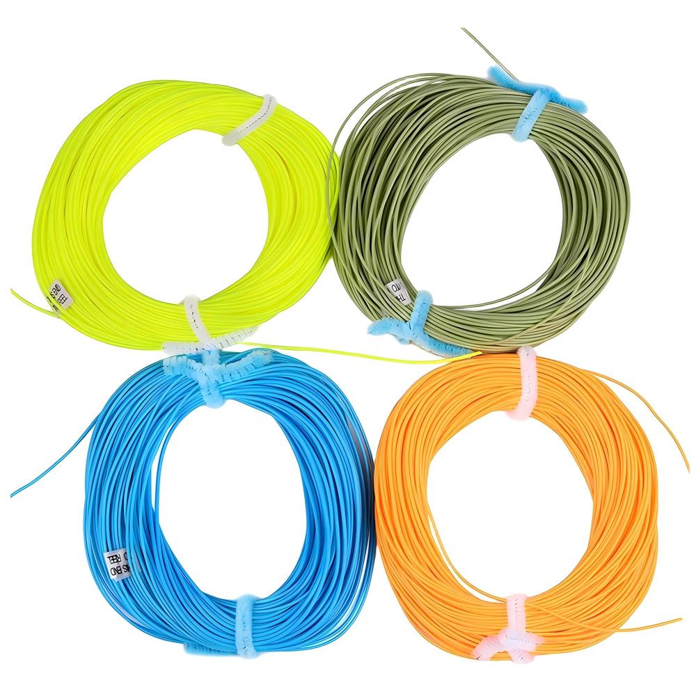 Sunflower 30M / 100FT No Splice WF Weight Forward Floating Fly Fishing Line All Sizes WF4F-WF8F