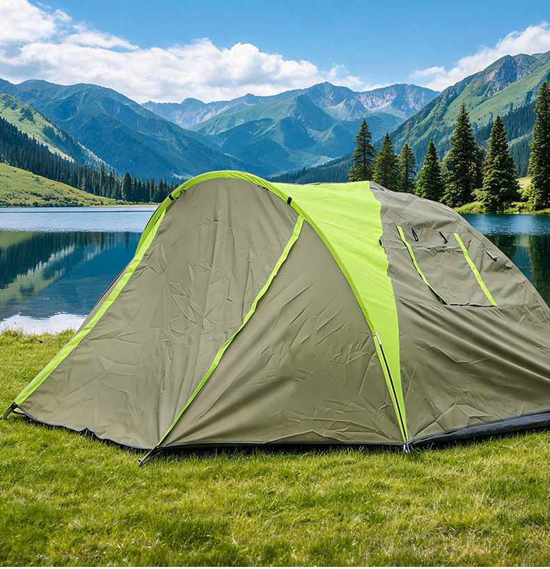 Sunflower Outdoor Camping Tent (210+120×230)×140CM thumb 22