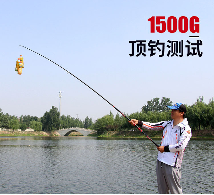 Sunflower Carbon Telescopic Surf Casting Rod, Extra Hard Power Anchor Fishing Rod 2.1m-4.5m thumb 14