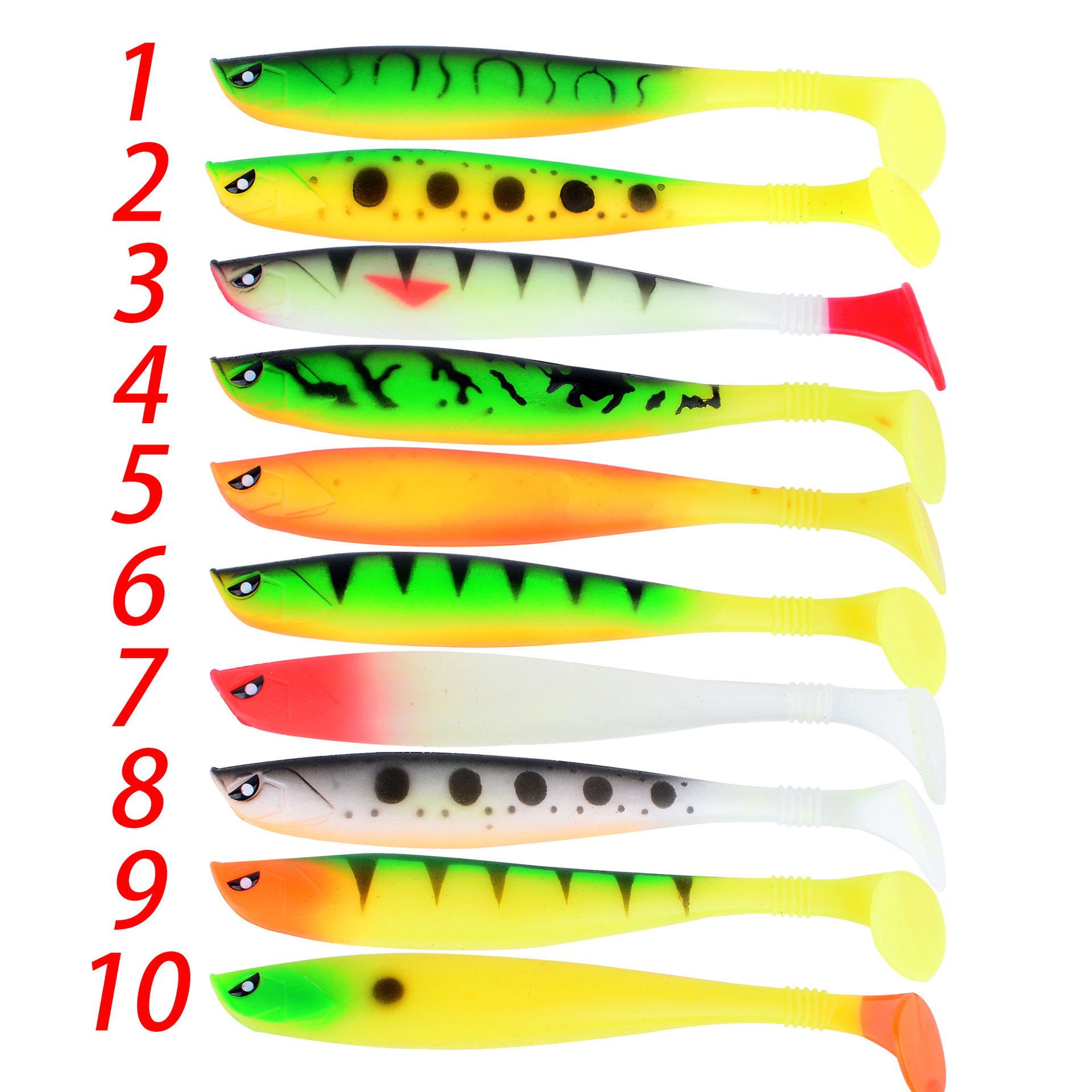 Sunflower T-Tail Soft Fishing Lure 12cm/9g Saltwater & Freshwater Bait thumb 2