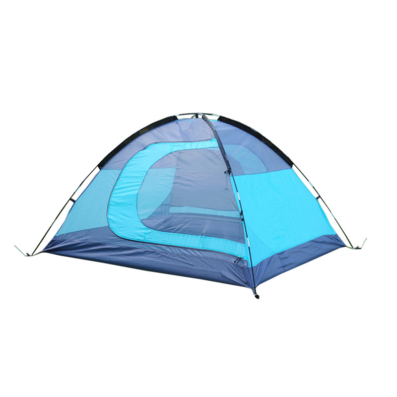 Sunflower Double Layer Camping Tent, Waterproof Anti-Mosquito 3-4 Person Outdoor Tent thumb 1