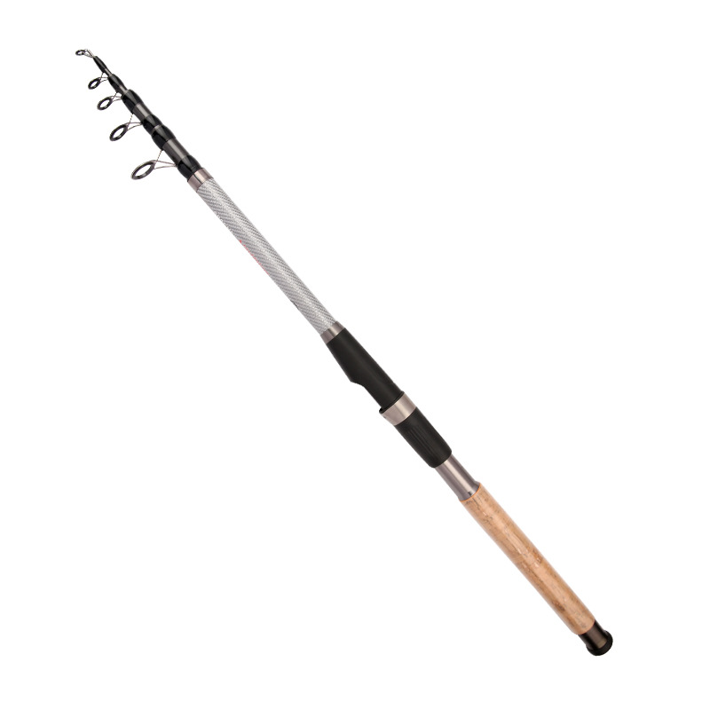 Sunflower Telescopic Sea Fishing Rod, Fiberglass Hard Power Casting Rod 2.1m~3.9m thumb 1