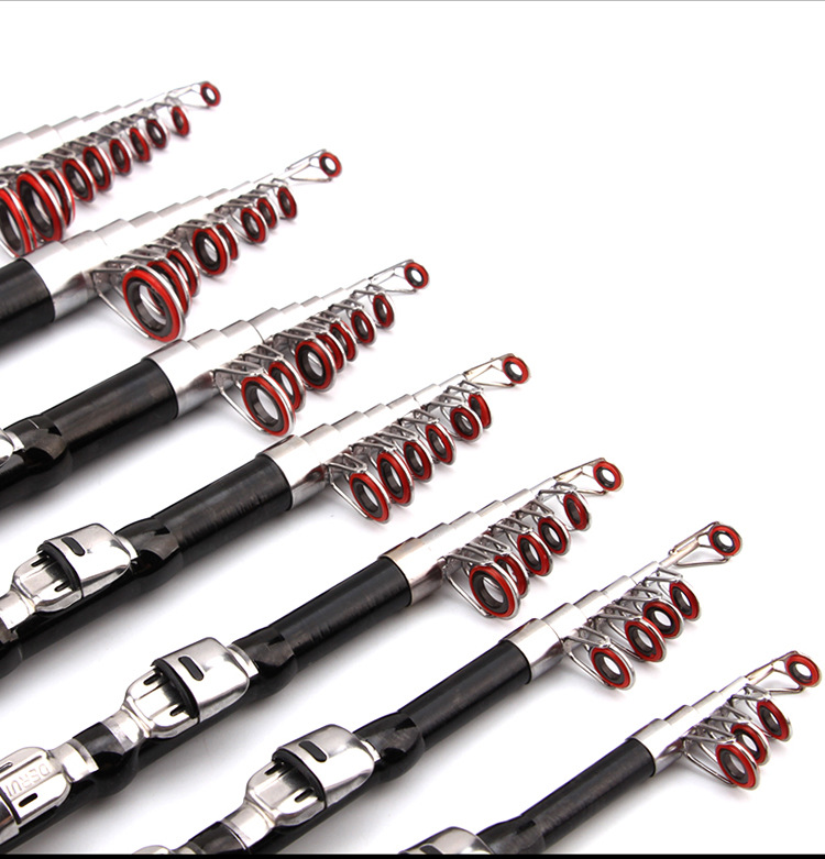 Sunflower Telescopic Mini Sea Fishing Rod, Fiberglass Portable Casting Rod thumb 11