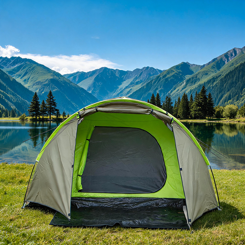 Sunflower Outdoor Camping Tent (210+120×230)×140CM thumb 3
