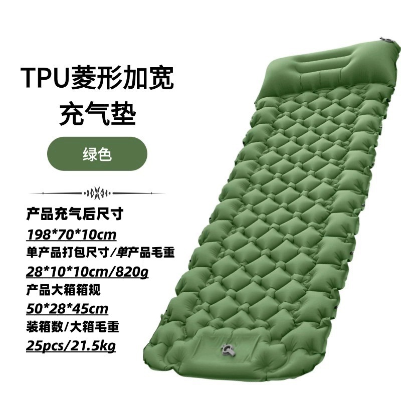 Sunflower TPU Inflatable Camping Sleeping Pad, Portable Backpacking Air Mattress for Outdoor Hiking thumb 9