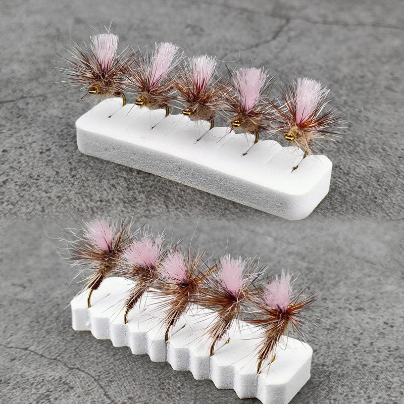 Sunflower Parachute Adams Dry Fly Fishing Flies, Artificial Parachute Adams Lure for Trout, Bass Fly Fishing thumb 12