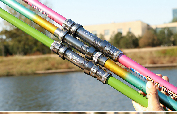 Sunflower 6 Layers Telescopic Sea Rod, Long Cast Spinning Fishing Rod 2.1M-4.2M thumb 41