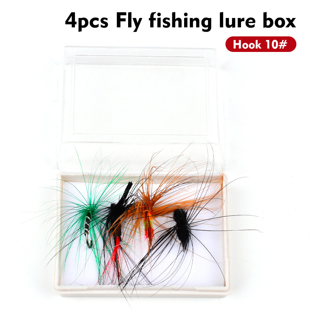 Sunflower Boxed Bionic Fly Fishing Flies Lures Micro Trout Ant Mosquito Insect Tackle thumb 18