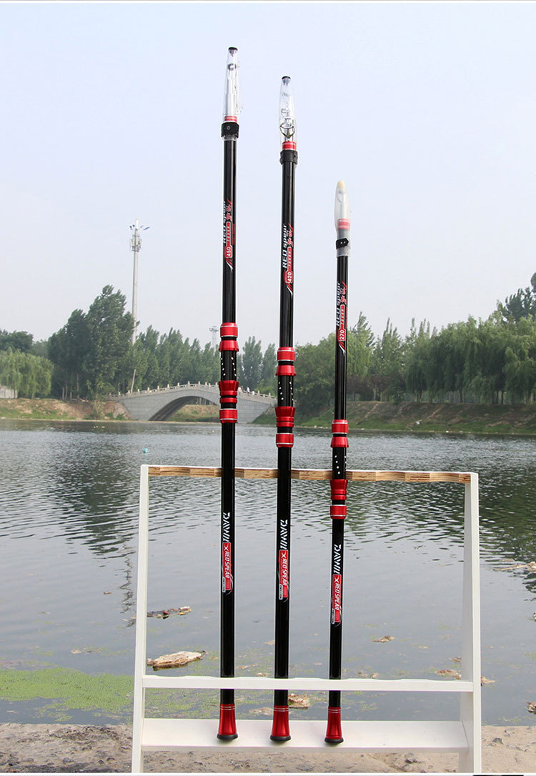 Sunflower Carbon Telescopic Surf Casting Rod, Extra Hard Power Anchor Fishing Rod 2.1m-4.5m thumb 18